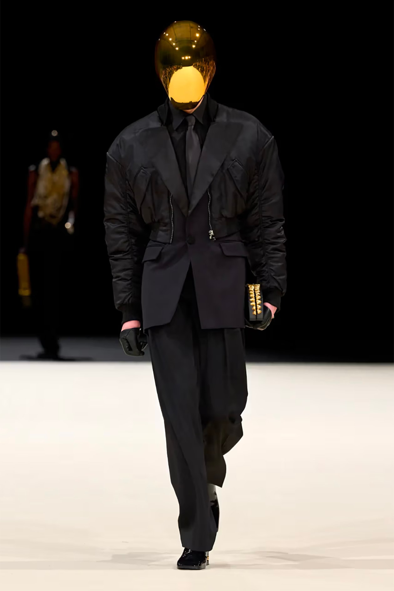 FW24 Fashion Week Trend: High Fashion Gimp Masks | Hypebae