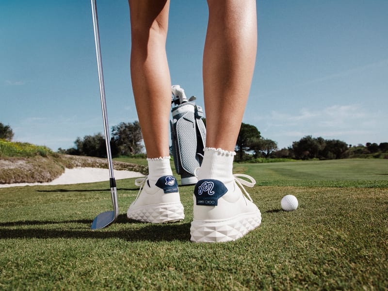 新品 Jimmy Choo Malbon シューバッグ　ホワイト　白 Jimmy Choo Announces Malbon Golf Collaboration | Hypebae