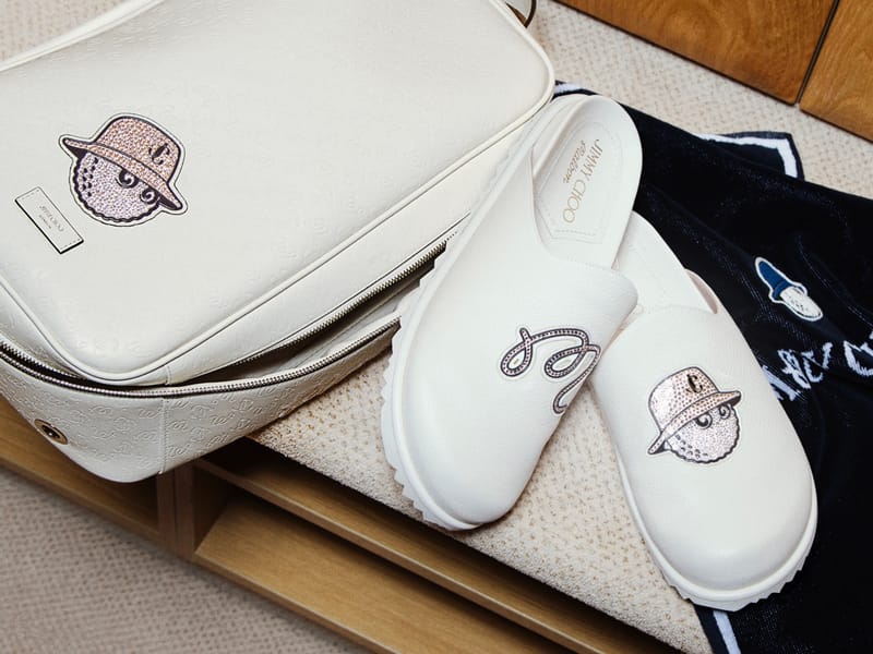 新品 Jimmy Choo Malbon シューバッグ　ホワイト　白 Jimmy Choo Announces Malbon Golf Collaboration | Hypebae