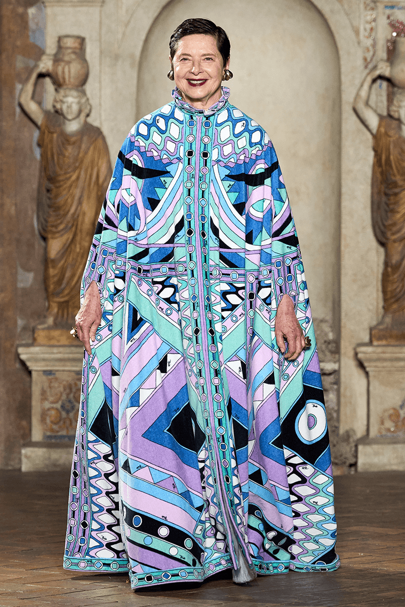 Pucci Returns to Rome for SS24 With Isabella Rossellini | Hypebae