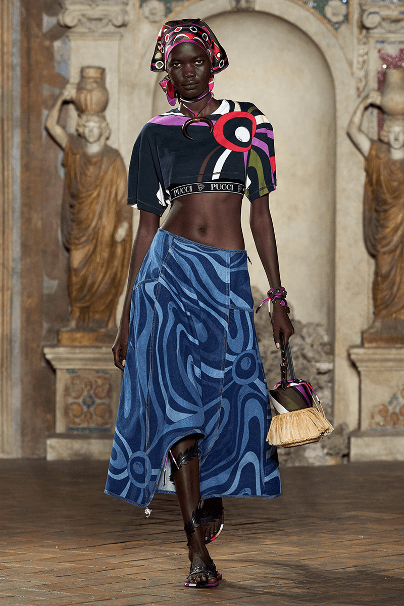 Pucci Returns to Rome for SS24 With Isabella Rossellini | Hypebae
