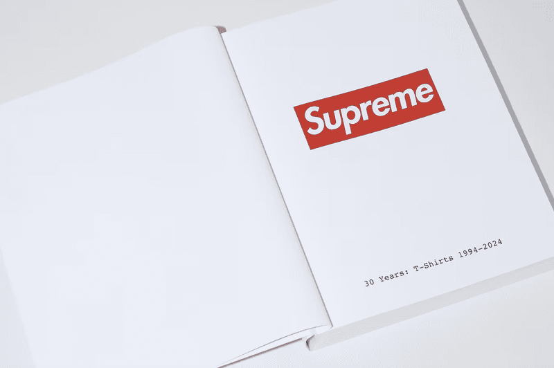 Supreme Releases 30 Years of Tshirts Books | Hypebae