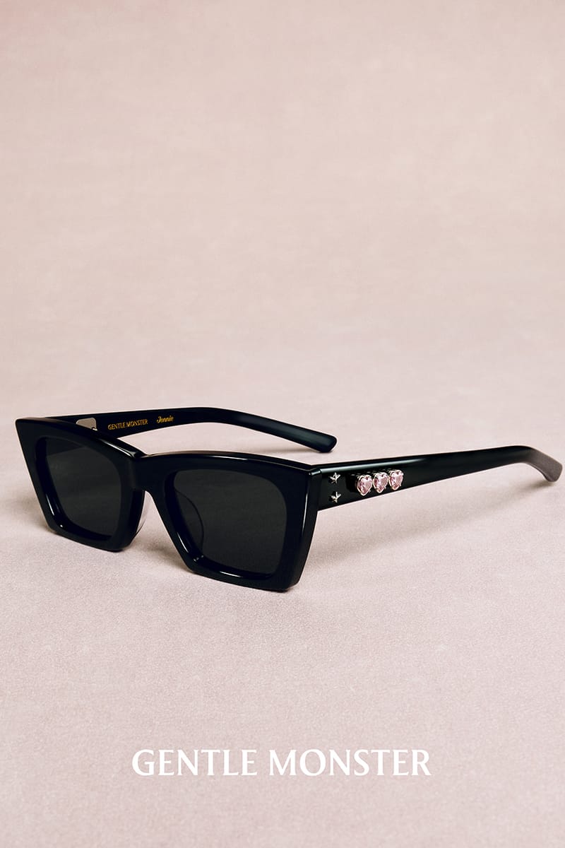 GENTLE MONSTER × JENNIE コラボモデル黒 Gentle Monster x Jennie Jentle Salon Hush 01 Black / 100