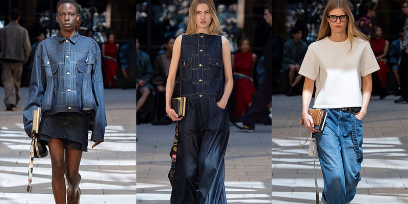 Levi's x sacai Dip into Denim for SS25 Preview | Hypebae