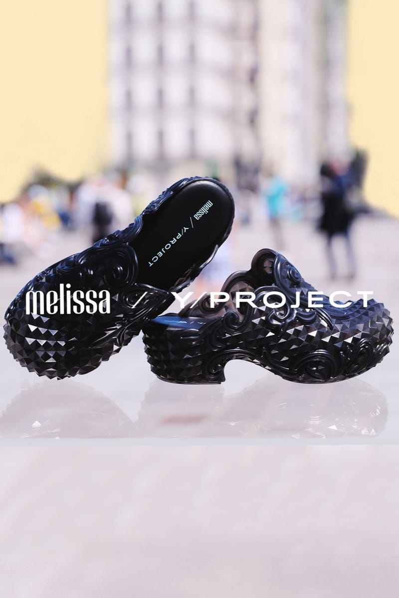 Y/PROJECT melissa サンダル ミュール23 Y/Project x Melissa floral-detail Mules | Neutrals | FARFETCH