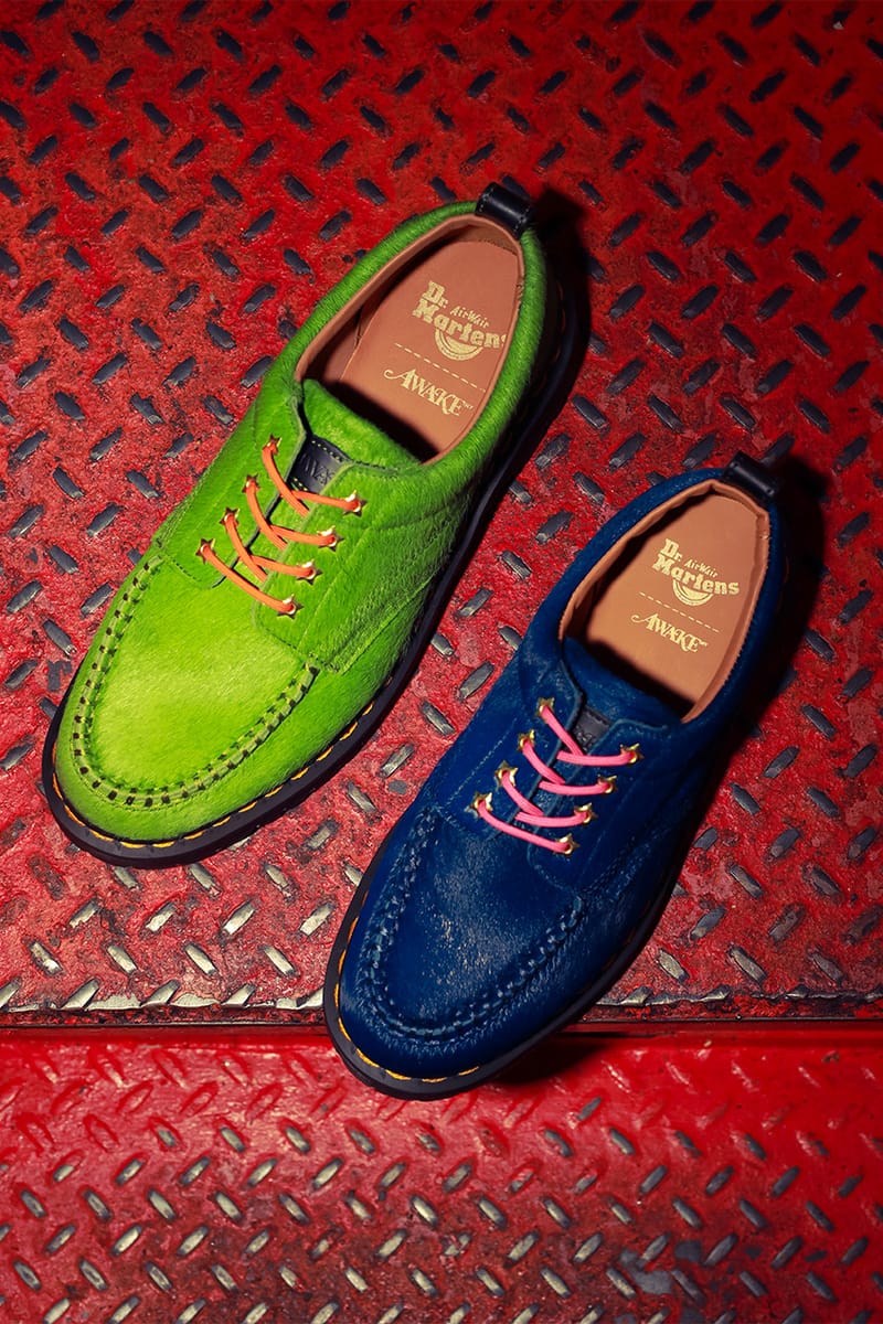 DR. MARTENS × AWAKE NY Lowell 4ホールシューズ Dr. Martens and Awake NY Debut 
