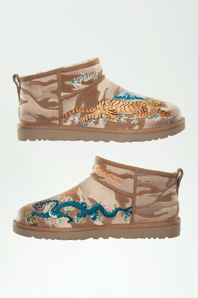 PALACE UGG コラボSHEEPSKIN MITTEN 手袋 L／XL Palace And Ugg Collaborate On Tasman Shoe, Launching December 1st