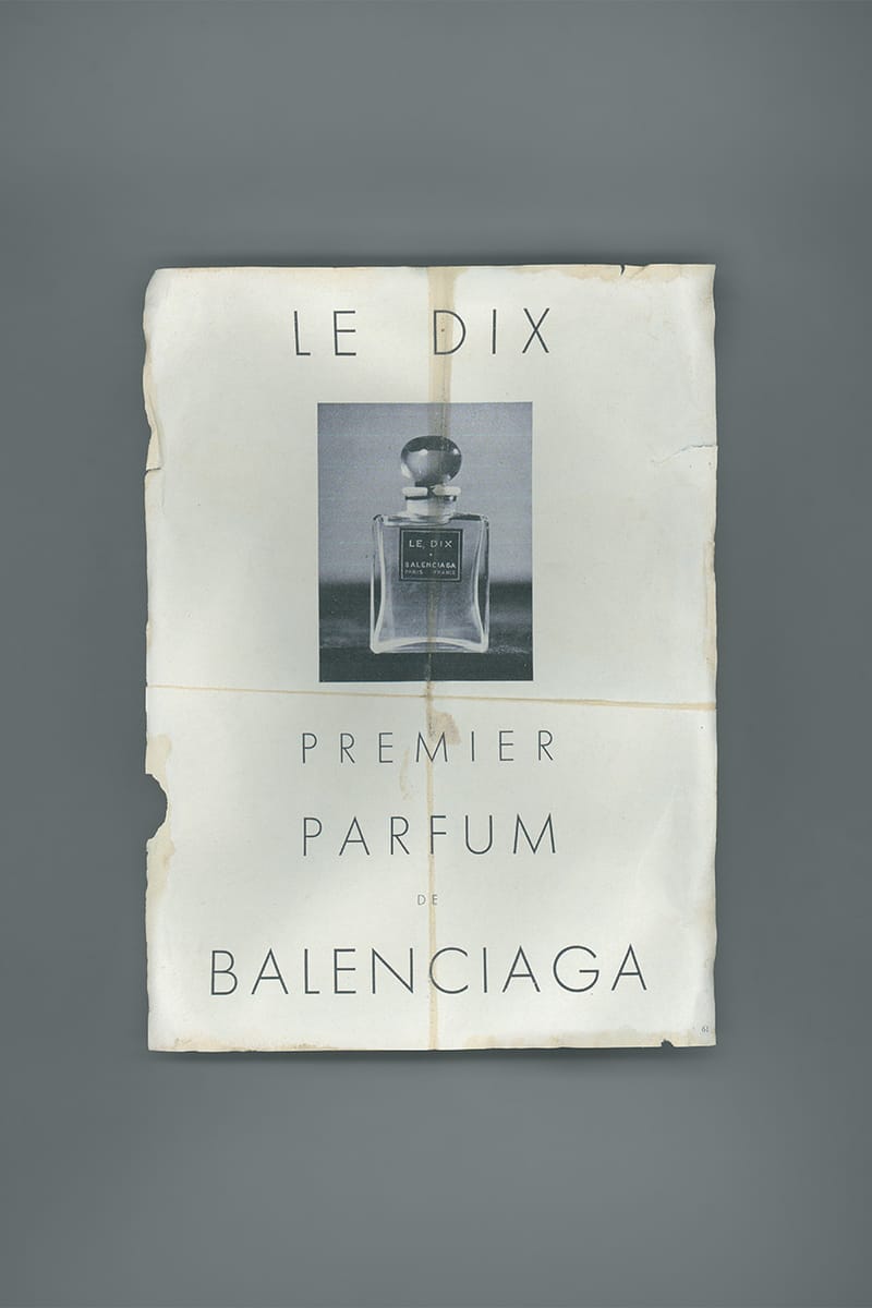 Balenciaga 全新10 款香水系列登場：向Le Dix 致敬、每瓶320 美元| Hypebae