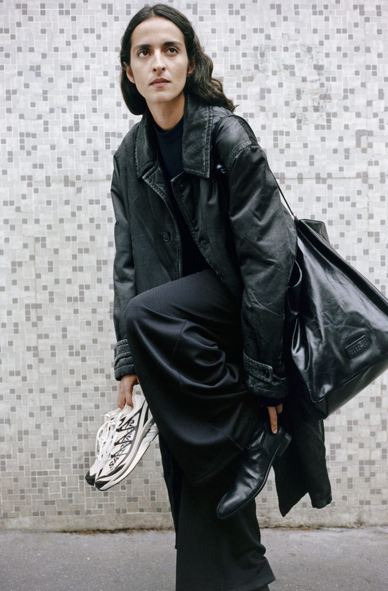 【MM6】Maison Margiela ズームロゴ オーバーサイズ 希少XXL Salomon x MM6 Maison Margiela による2025年秋冬コレクションが発売