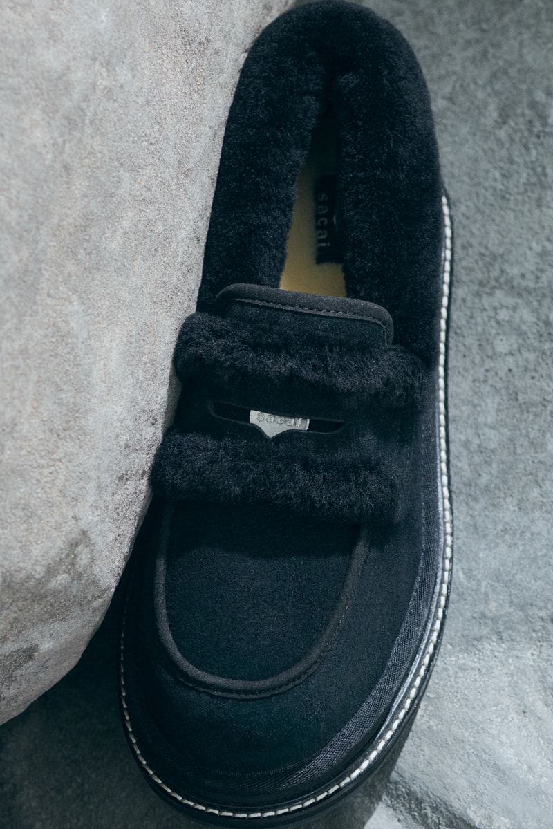 UGG and sacai Drop Fuzzy Loafers and Boots | Hypebae