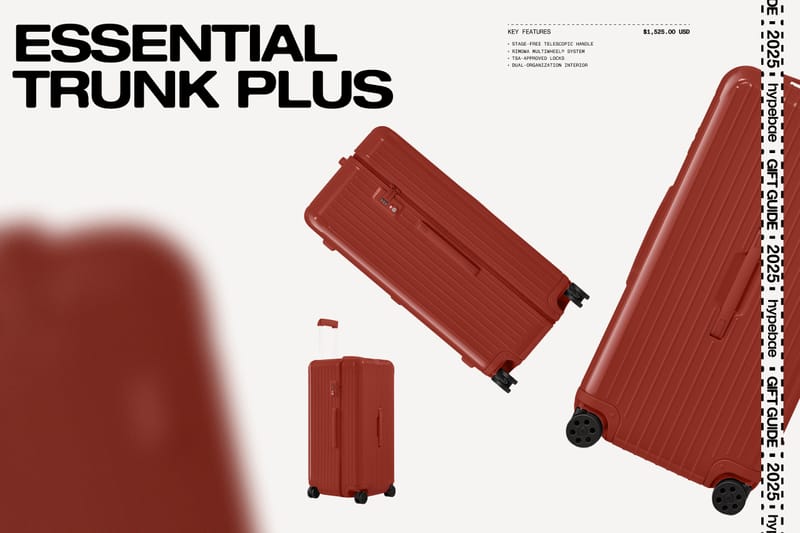 Explore RIMOWA Essentials in Hypebae's 2025 Gift Guide | Hypebae