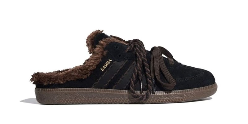 adidas Is Dropping a Fur-Lined Samba Mule | Hypebae