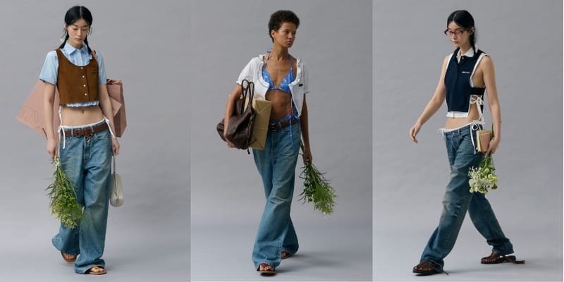 Miu Miu Vintage-Inspired Denim Selection | Hypebae
