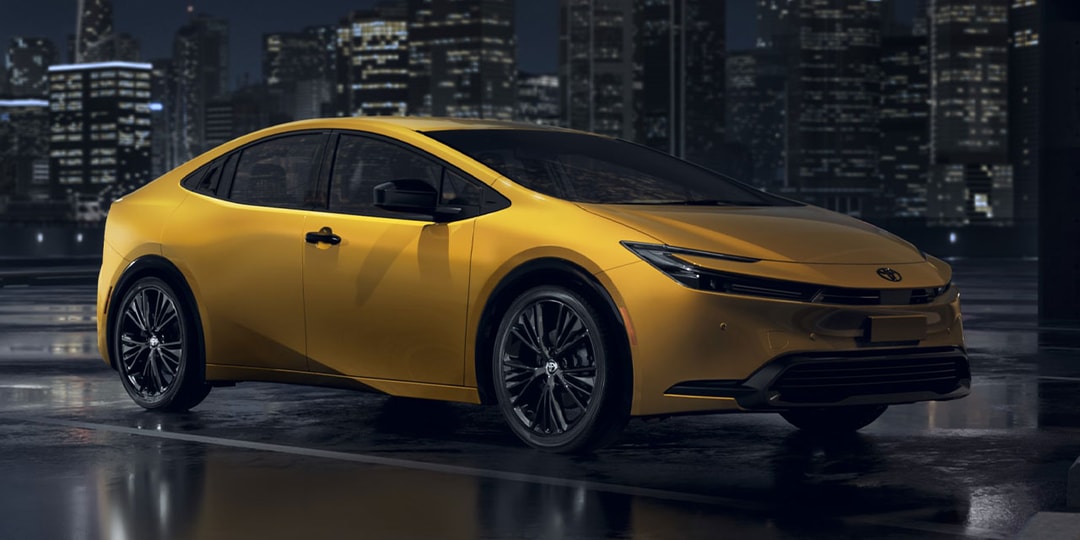 Informações sobre o Lançamento do Toyota Prius Nightshade | Hypebeast