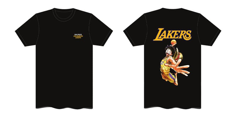 【限定】ONE PIECE×Lakers コラボTシャツ Los Angeles Lakers x 'One Piece' Camiseta Colaborativa | Hypebeast