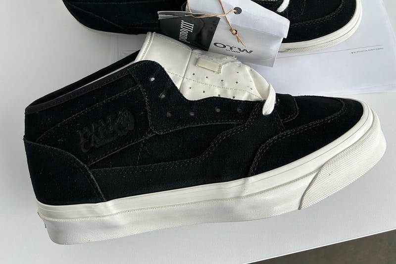 Informações sobre a Colaboração OTW by Vans Half Cab da JJJJound