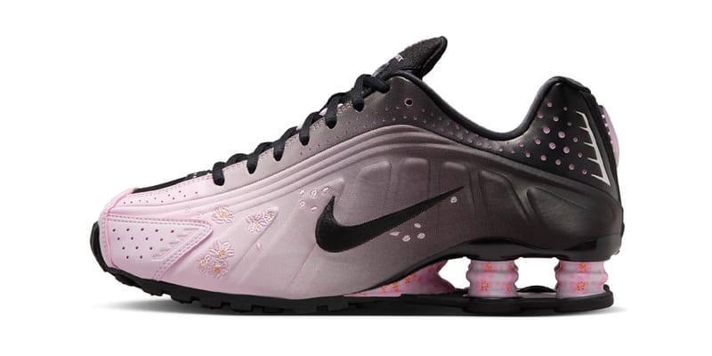 Info do Nike Nike Shox R4 'Sakura/Rosa Real/Preto' | Hypebeast
