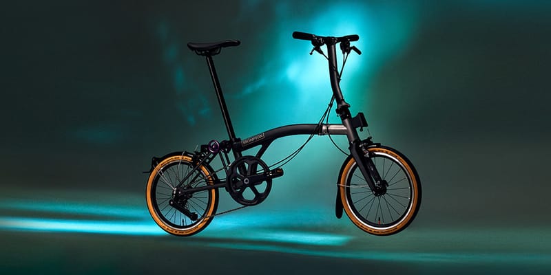 BROMPTON T LINE チタン As Novas Bicicletas de Titânio 'T Line Ceratech' da Brompton Usam