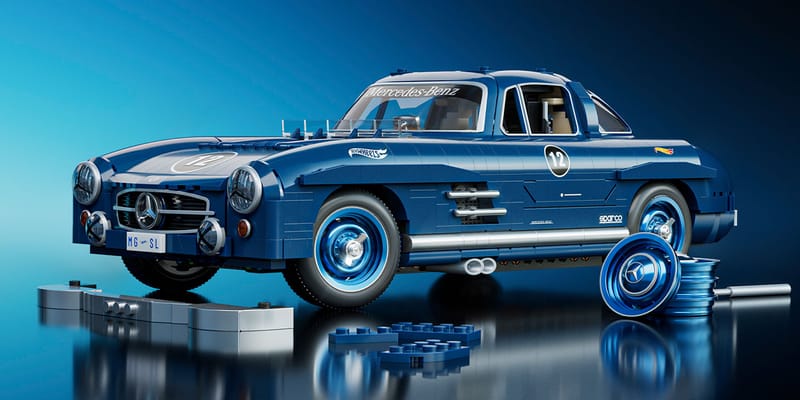 Informações sobre o Set do Mercedes-Benz 300 SL da Mattel Brick