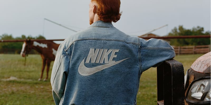 バ*ス様 LEVI'S x Nike Denim Trucker Jacket Data de lançamento da colaboração de roupas Levi's x Nike | Hypebeast