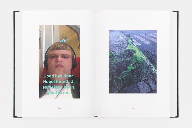 Yung Lean アートブック 256GB Visão detalhada: o livro “256 GB” de Yung Lean | Hypebeast