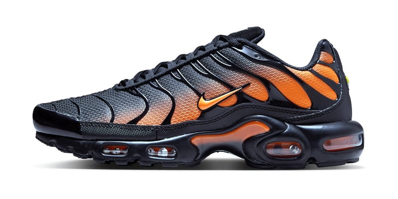 von.mac フルスーツ オレンジ/ブラック Primeiras imagens Nike Air Max Plus “Black/Total Orange” | Hypebeast