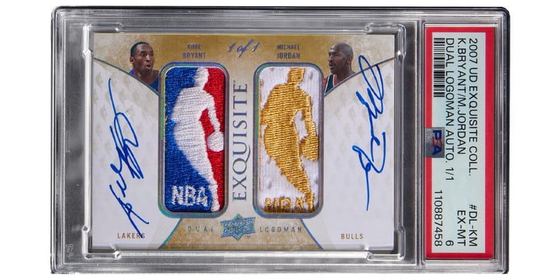 Card recordista de Michael Jordan e Kobe Bryant vendido por US$ 13