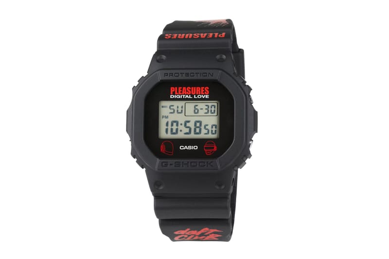 Daft Punk x PLEASURES x Casio G-SHOCK DW5600PDP-1: informações de