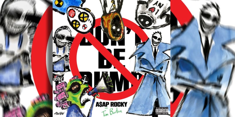 A$AP Rocky: capa do álbum 'DON'T BE DUMB' e anúncio de filme
