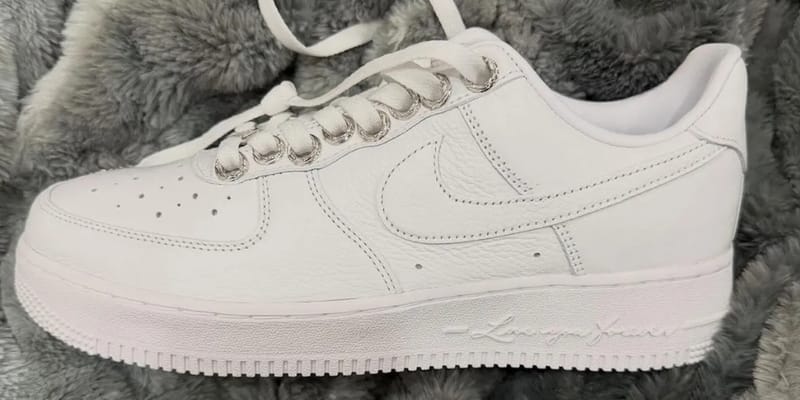 Vazamentos do Chrome Hearts x NOCTA x Nike Air Force 1 Low