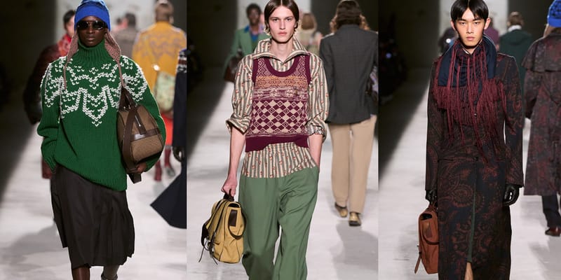Dries Van Noten Fall/Winter 2026 – desfile da coleção masculina na