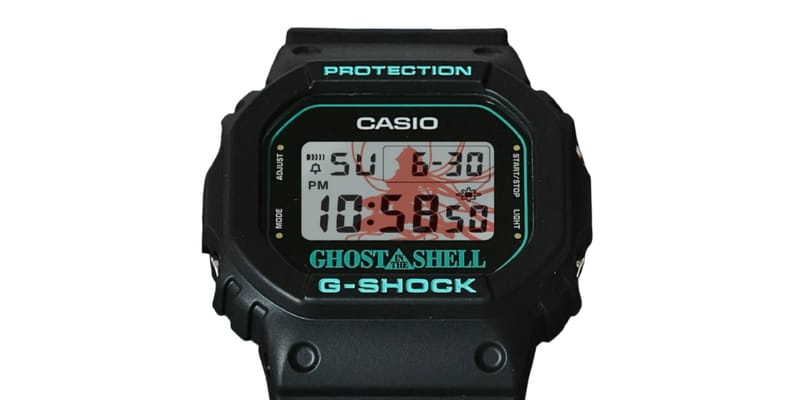 Ghost in the Shell' x G-SHOCK DW-5600 – colaboração exclusiva