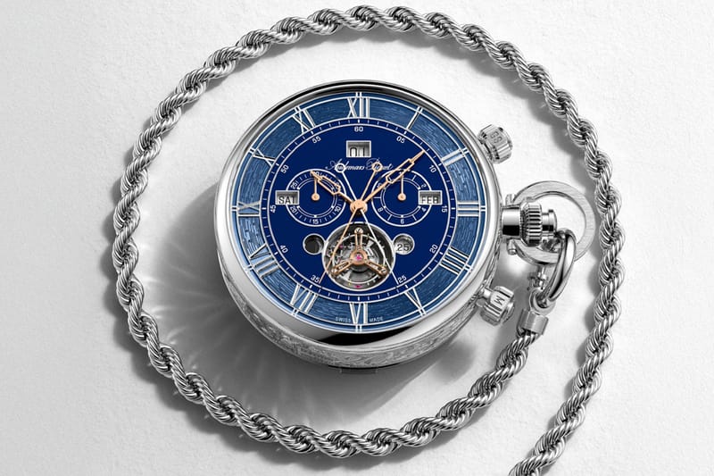 Audemars Piguet 掛時計　シルバー Audemars Piguet lança o extraordinário 150 Heritage Pocket Watch