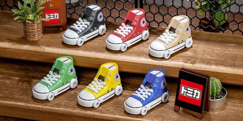 Tomica x Converse: coleção “Dream Tomica All Star Collection Vol.1