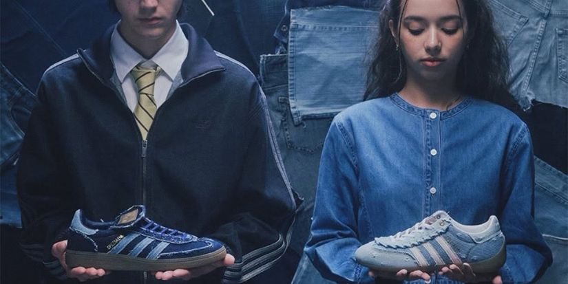 atmos e adidas revelam collab do Handball Spezial em denim | Hypebae