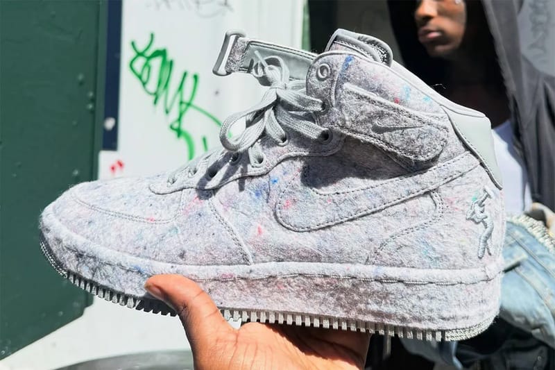 Concrete Boys x Nike Air Force 1 Mid: primeiro olhar e detalhes
