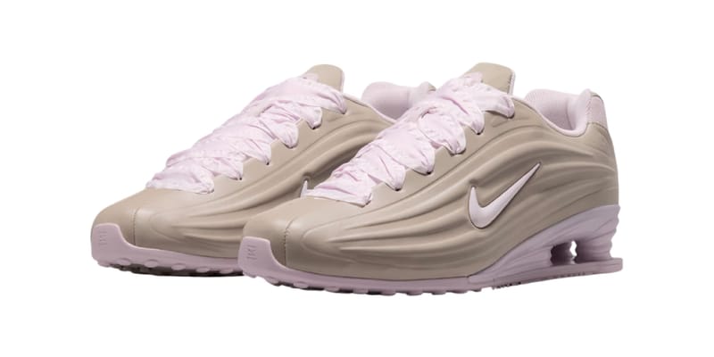 Nike Shox Z “Enigma Stone/Bleached Dry Rack”: imagens oficiais e