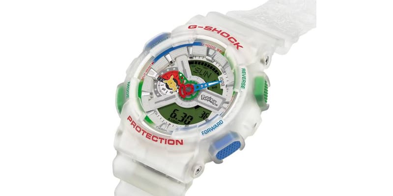 Relógio Pokémon x G-SHOCK GA-110: imagens oficiais e detalhes