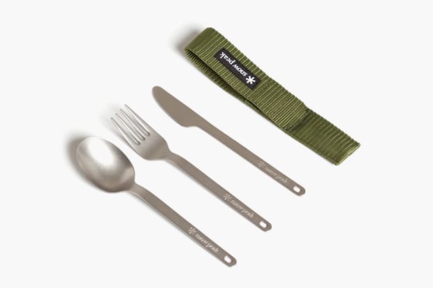 旅行用餐具5品 Snow Peak旅行用餐具| Hypebeast