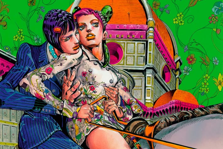SPUR》杂志与荒木飞吕彦《JoJo 的奇妙冒险》 携手Gucci 打造全新合作
