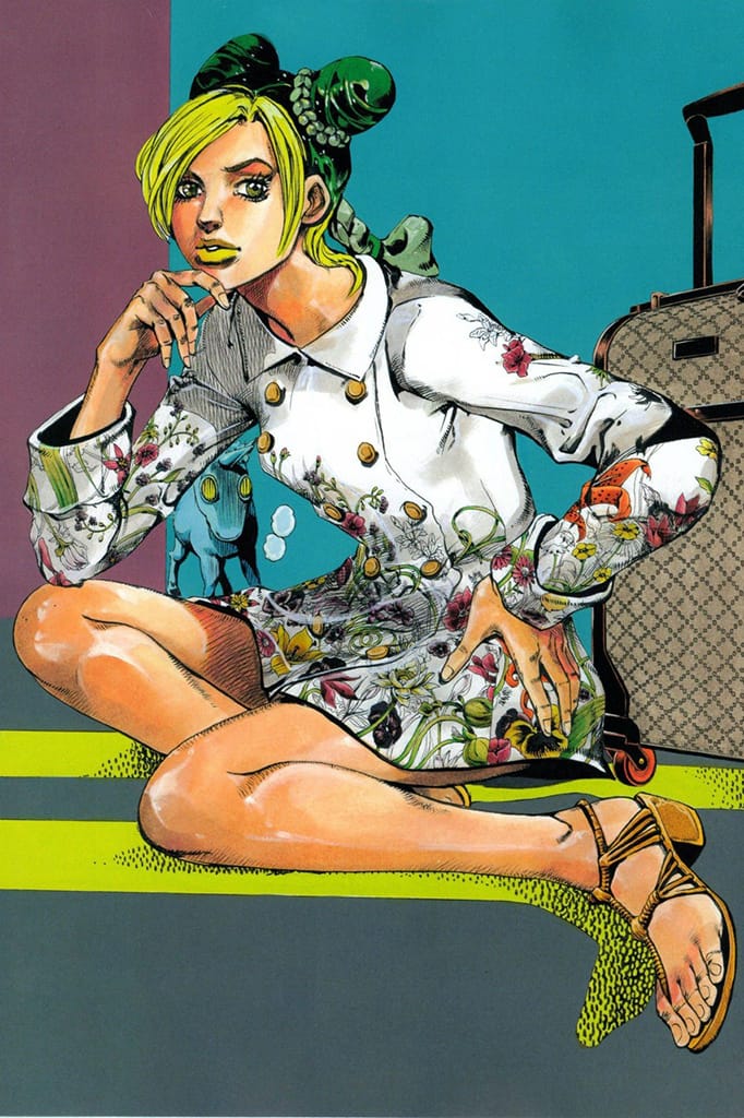 SPUR》杂志与荒木飞吕彦《JoJo 的奇妙冒险》 携手Gucci 打造全新合作