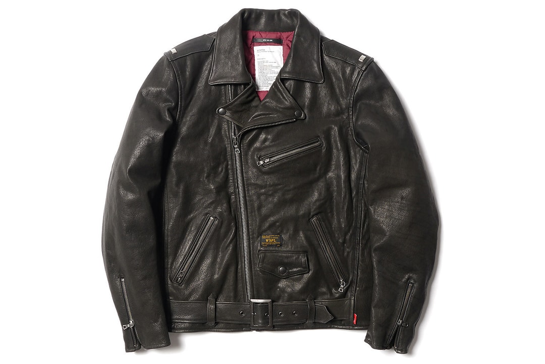 WTAPS 皮革机车夹克 | Hypebeast
