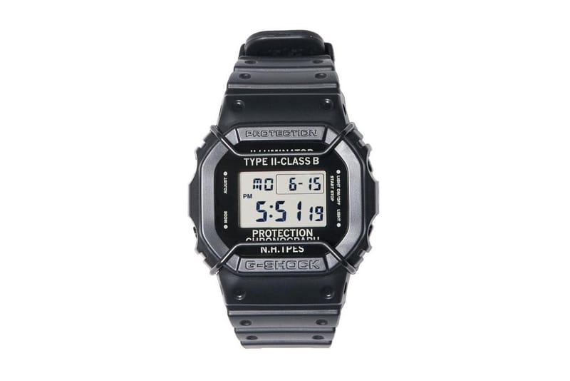 N.HOOLYWOOD x Casio G-SHOCK DW-5600NH 联名腕表| Hypebeast