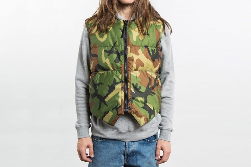 Stussy x Crescent Down Works 联名羽绒背心| Hypebeast