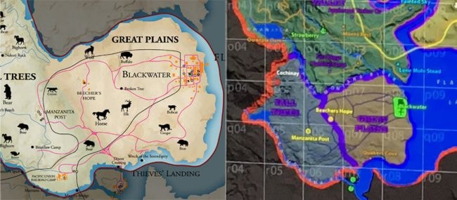 《Red Dead Redemption 2》盛傳將發佈 遊戲地圖網上流出 | Hypebeast