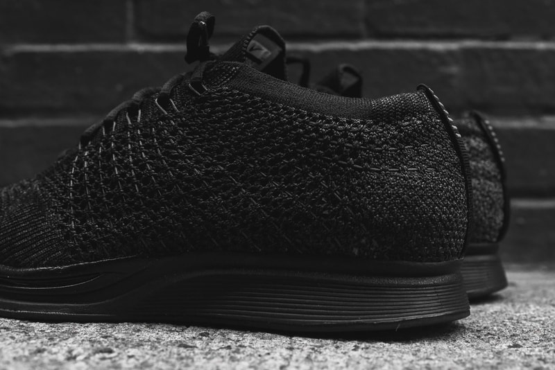 Nike Flyknit Racer “Triple Black” Closer Look | Hypebeast