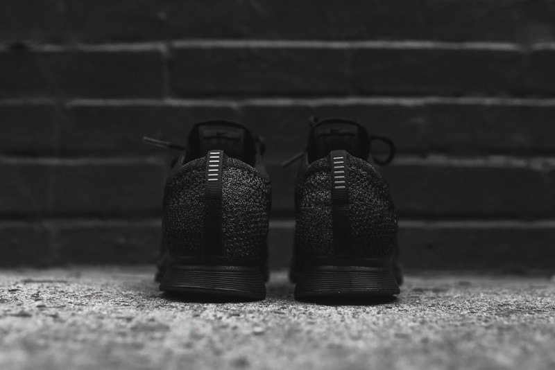 Nike Flyknit Racer “Triple Black” Closer Look | Hypebeast