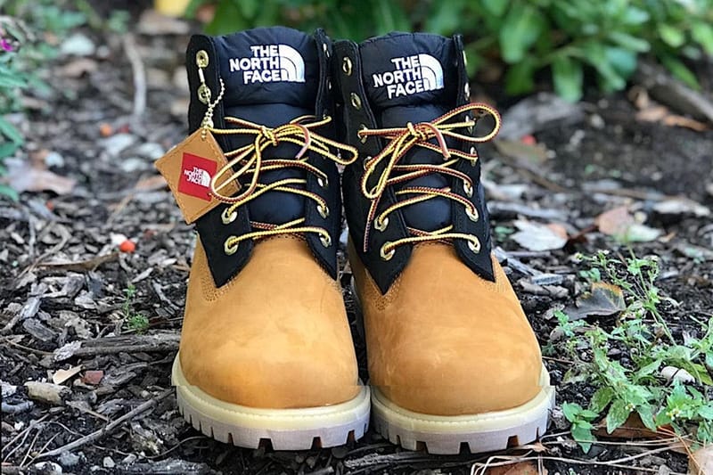 Timberland x The North Face Nuptse Boot 聯乘戶外靴款曝光| Hypebeast