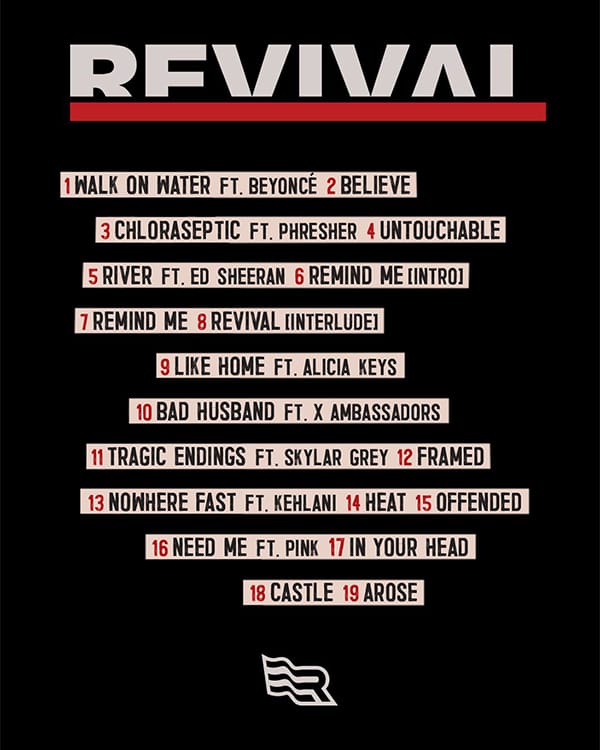 Eminem 最新专辑《Revival》完整歌单正式公布 Hypebeast