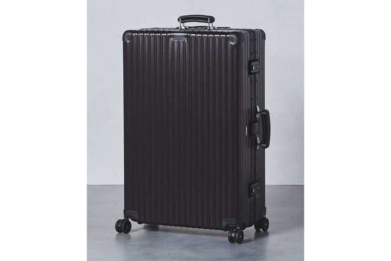 UNITED ARROWS 独家推出RIMOWA 全黑版Classic Flight 经典旅行箱